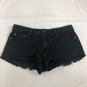Black Jean Shorts, from Forever 21!